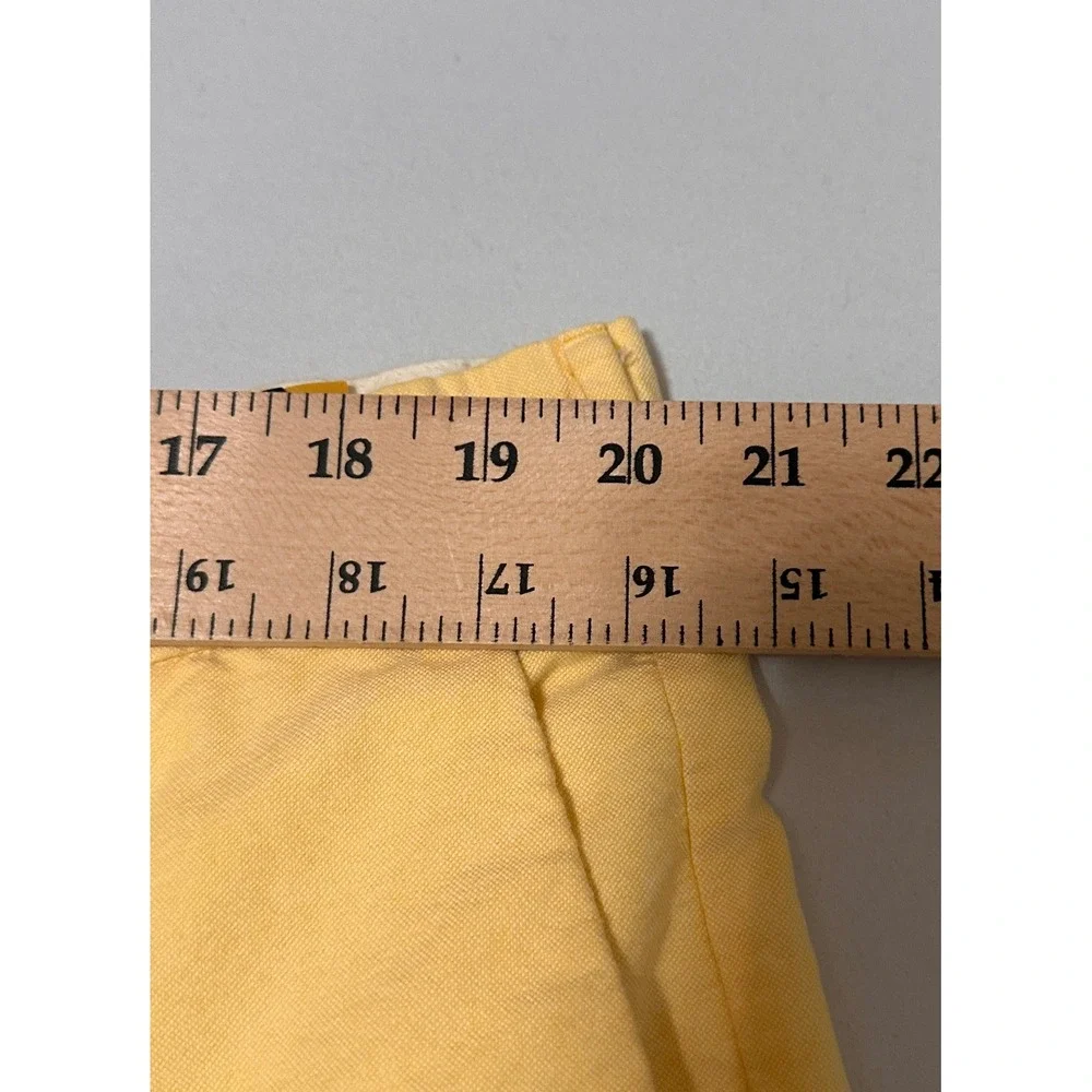 Polo Ralph Lauren Mens Classic Fit Chino Shorts Yellow Size 40 Cotton 9 Inseam